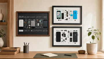 Several real Retechart iPhone teardown frames shown as different model choices