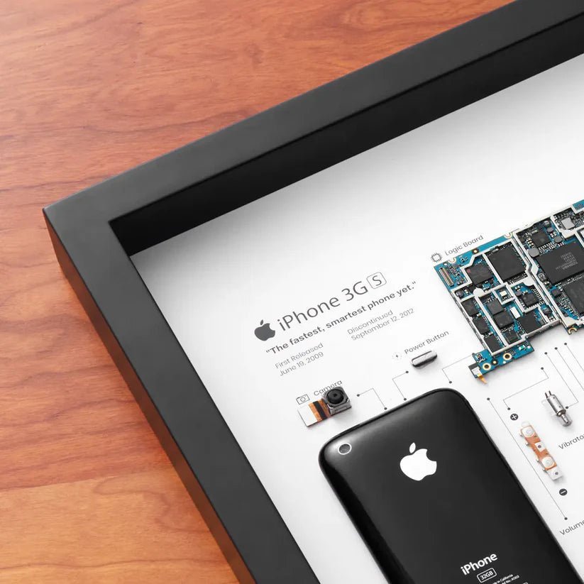 iPhone 3GS Teardown Frame | Collectible Apple Tech Art