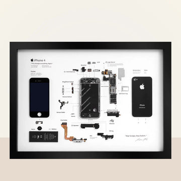 iPhone 4 Teardown Frame | Collectible Apple Tech Art