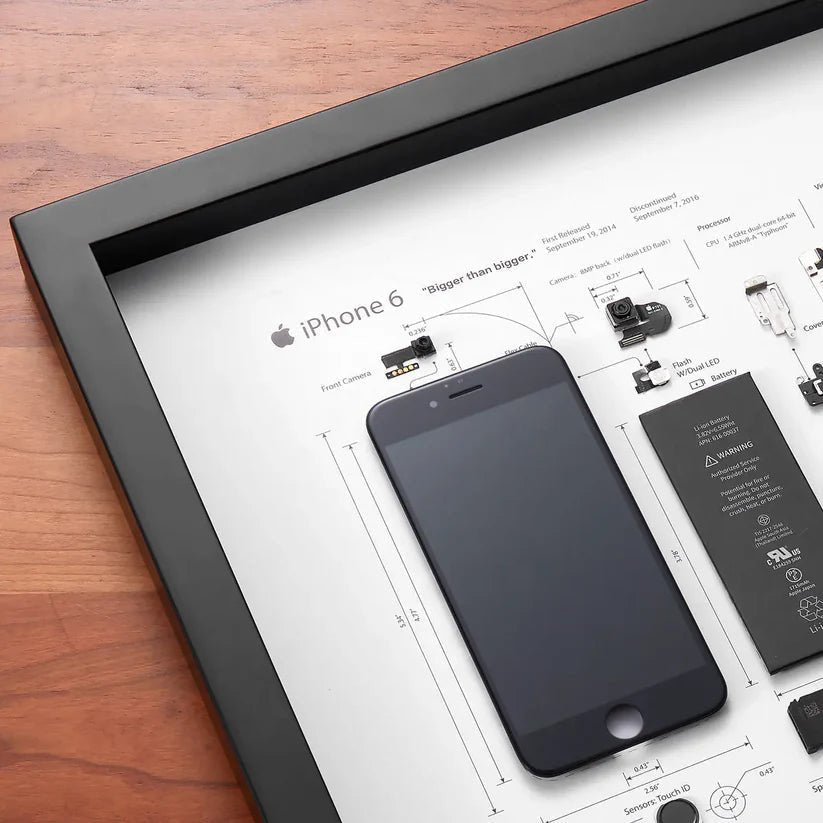 iPhone 6 Teardown Frame | Collectible Apple Tech Art